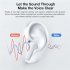Air3 Pro Wireless TWS Earphone Touch Control Noise Reduction Bass Sports Headphones For IOS Android pink