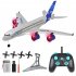 Airbus A380 747 RC Airplane 2 4G 3CH Fixed Wing Remote Control Aircraft Model with Motor A380