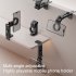 Airplane Phone Holder Travel Essentials With Magnetic Rings  Portable Foldable Universal 360 Degree Rotation Adjustable Multi Angle Phone Mount Travel Accessori
