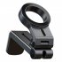 Airplane Phone Holder Travel Essentials With Magnetic Rings  Portable Foldable Universal 360 Degree Rotation Adjustable Multi Angle Phone Mount Travel Accessori