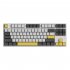 Ajazz Ak873 Keyboard 87 Keys Rgb Backlit Pbt Keycaps Bluetooth Wireless Gaming Keyboard gray paragraph axis