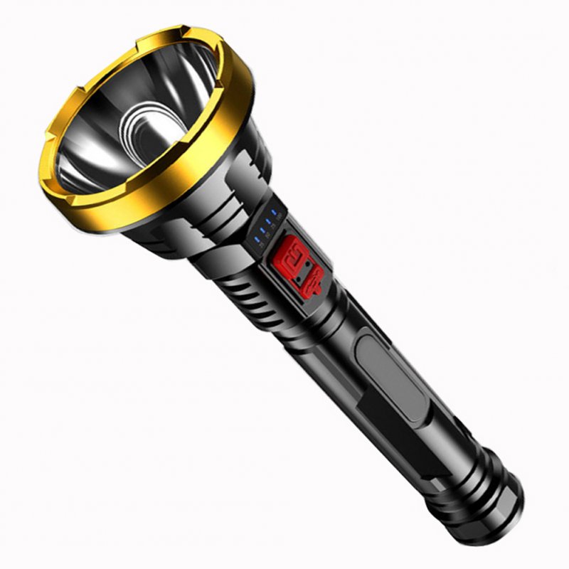Led Mini Flashlight 3 Modes USB Rechargeable Super Bright Home Outdoor Hand-held Camping Lamp Torch 
