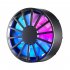Al 06 Magnetic Mobile Phone Air cooled Radiator Semiconductor Peripheral Cooling Fan Cooler  magnetic Plug in Model  black