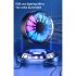 Al 06 Magnetic Mobile Phone Air cooled Radiator Semiconductor Peripheral Cooling Fan Cooler  magnetic Plug in Model  black