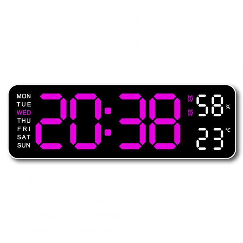 Alarm Clock LED Table Clocks LED Display Alarm Clock With Snooze Mode Electronic Desktop Clocks Home Decoration Clock