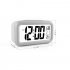 Alarm  Clock Large Lcd Display Battery Digital Kids Clock Light Sensor Nightlight Office Table Clock black