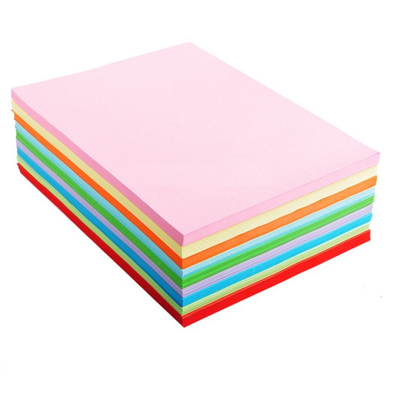 Alician A4 Assorted Colored Origami Paper