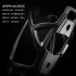 All In One Bicycle Water Bottle Holder Mountain Bike Bottle Cage Cup Holder  black Black with color box packaging