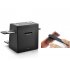 All In One Film Scanner for 35mm film slides  photos and business cards  with up to 5MP scanning  a 2 4 LCD display  as well as a TV Out port