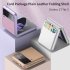 All inclusive Shockproof Mobile Phone  Case Phone Cover Ultra Slim Creative Folding Protective Cover Compatible For Galaxy Zflip3 purple