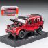 Alloy Car Model Ornaments Compatible for Brabus G Simulation Pull Back Car Toy Children Gifts for Brabus G700 Red