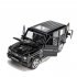 Alloy Car Model Ornaments Compatible for Brabus G Simulation Pull Back Car Toy Children Gifts G63 Bright Black