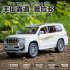 Alloy Car Model Toy for 1 24 prado Pull back Cars Kid Toys For Children Gifts Boy cross country vehicle Toy white