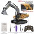 Alloy Engineering Vehicle Remote Control Excavator Bulldozer Dump Truck Electric Toys For Boys 9 channel Dump truck Chinese 