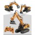 Alloy Engineering Vehicle Remote Control Excavator Bulldozer Dump Truck Electric Toys For Boys 9 channel Dump truck Chinese 