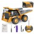 Alloy Engineering Vehicle Remote Control Excavator Bulldozer Dump Truck Electric Toys For Boys 9 channel Dump truck English 