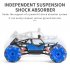 Alloy Rc Climbing Car 2 4G 1 16 Off road Vehicle 4WD Remote Control Car Toys For Boys Birthday Christmas Gifts green