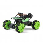 Alloy Rc Climbing Car 2.4G 1:16 Off-road Vehicle 4WD Remote Control Car Toys For Boys Birthday Christmas Gifts green