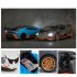 Alloy Simulation 1 24 Sports Car  Model Colored Children Metal Pull back Toy Home Collection Ornaments Holiday Gifts  bracket Box  Grey