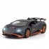 Alloy Simulation 1 24 Sports Car  Model Colored Children Metal Pull back Toy Home Collection Ornaments Holiday Gifts  bracket Box  Blue