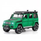 Alloy Simulation  Car  Toy 1:32 G550 Adventure Edition Alloy Off-road Car Model Children Toys Study Living Room Collection Ornaments Green
