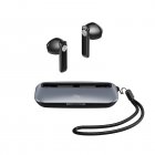 AlloyBuds M2 Wireless Earbuds In Ear Touch Control Headphones With Charging Case Earphones For Smart Phone Computer Tablet black