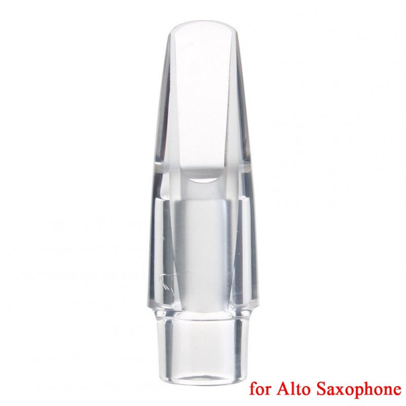 Alto / Soprano Saxophone Professional Transparent Mouthpiece for Sax Playing Jazz Music Alto sax mouthpiece