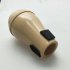 Alto Tenor Trombone Mute Lightweight Straight Mute Muffler Silencer Parts For Stage Performance Practice Wood color