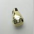 Alto Tenor Trombone Mute Lightweight Straight Mute Muffler Silencer Parts For Stage Performance Practice Wood color