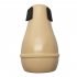 Alto Tenor Trombone Mute Lightweight Straight Mute Muffler Silencer Parts For Stage Performance Practice Wood color