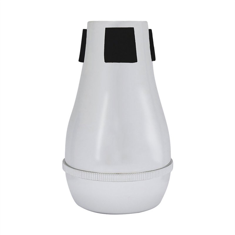 Alto Tenor Trombone Mute Lightweight Straight Mute Muffler Silencer Parts For Stage Performance Practice silver