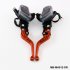 Aluminum 7 8  22mm Motorcycle Brake Clutch Master Cylinder Reservoir Hydraulic Lever Titanium