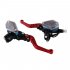 Aluminum 7 8  22mm Motorcycle Brake Clutch Master Cylinder Reservoir Hydraulic Lever Titanium