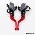 Aluminum 7 8  22mm Motorcycle Brake Clutch Master Cylinder Reservoir Hydraulic Lever Titanium