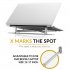 Aluminum Adjustable Laptop Stand for Desk Portable Foldable Compact Universal Computer Cooling Stand for MacBook PC Silver