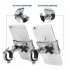 Aluminum Alloy 360 Degree Rotation Bike Bicycle Handlebar Stand Mount Holder for Mobile Cell Phone Gold 360 degree rotation