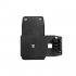Aluminum Alloy Adapter Kit Backpack Bracket Clamp Clip Mount for DJI OSMO POCKET Gimbal GOPRO Camera black