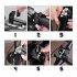 Aluminum Alloy Bicycle Phone Holder Motorcycle Handlebar Mount for 3 5 6 2  Smart Phone for iPhone Xs Max Xr X 8 Samsung Xiaomi black