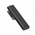 Aluminum Alloy Cable  Adapter Compatible For Microsoft Pro3 4 5 6 Charging Cable Adapter Type c Female To Surface Magnetic Suction Head black