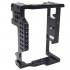 Aluminum Alloy Camera Cage Video Stabilizer for Sony A7II A7III A7SII A7M3 A7RII Camera black