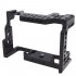 Aluminum Alloy Camera Cage Video Stabilizer for Sony A7II A7III A7SII A7M3 A7RII Camera black