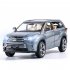 Aluminum Alloy Doors Open Light Sound Car Model Pull Back Toy for Kids black