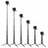 Aluminum Alloy Handheld Extendable Monopod Selfie Stick for Apple  Android Smartphones and Gopro Camera