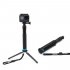 Aluminum Alloy Handheld Extendable Monopod Selfie Stick for Apple  Android Smartphones and Gopro Camera
