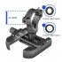 Aluminum Alloy Mobile  Phone  Holder Electric Motorcycle Bicycle Riding Mobile Phone Holder Silver Handlebar diameter 22 2mm 31 8mm