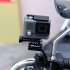 Aluminum Alloy Motorcycle Holder Mount for GoPro DJI Osmo Action Accessories blue