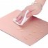 Aluminum Alloy Mouse Pad Double sided Metal Non slip Mousepad Gaming Mat  oxidized Frosted 220x180mm  gray