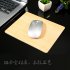 Aluminum Alloy Mouse Pad with Non Slip Rubber Bottom Gaming Mouse Mat black