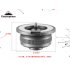 Aluminum Alloy Outdoor Hiking Camping Gas Stove Adaptor Split Type Furnace Converter Connector Magnet Auto off Adapters Z13M