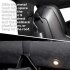 Aluminum Alloy Seat  Back  Coat  Hooks For Tesla Model S Model X 2016 2018 Seat Headrest Bag Holder Black